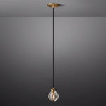 Pearl Shimmering Crystal Pendant Light