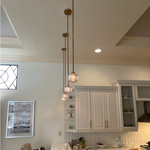 Boule Geometric Cristal Pendant Light