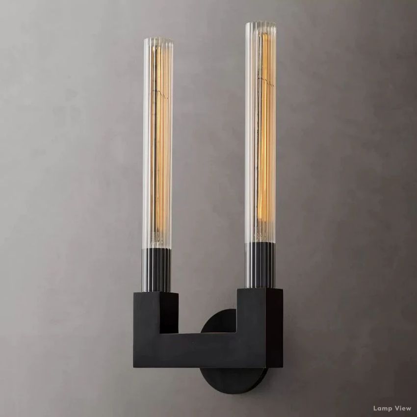 Cannele Beaux Arts Double Wall Sconce