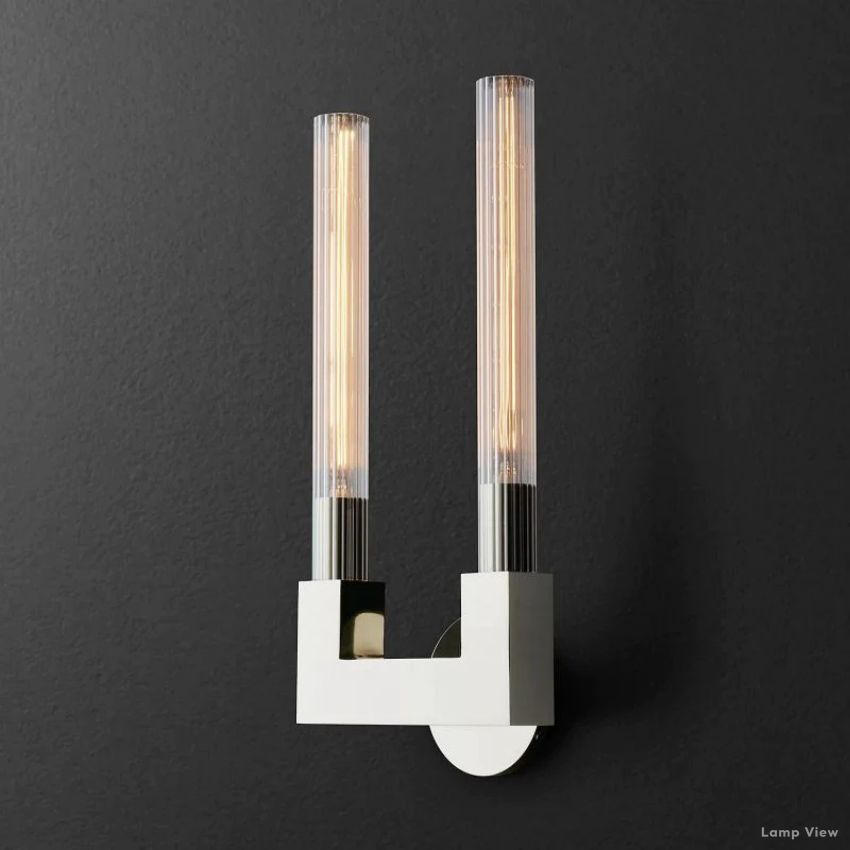 Cannele Beaux Arts Double Wall Sconce
