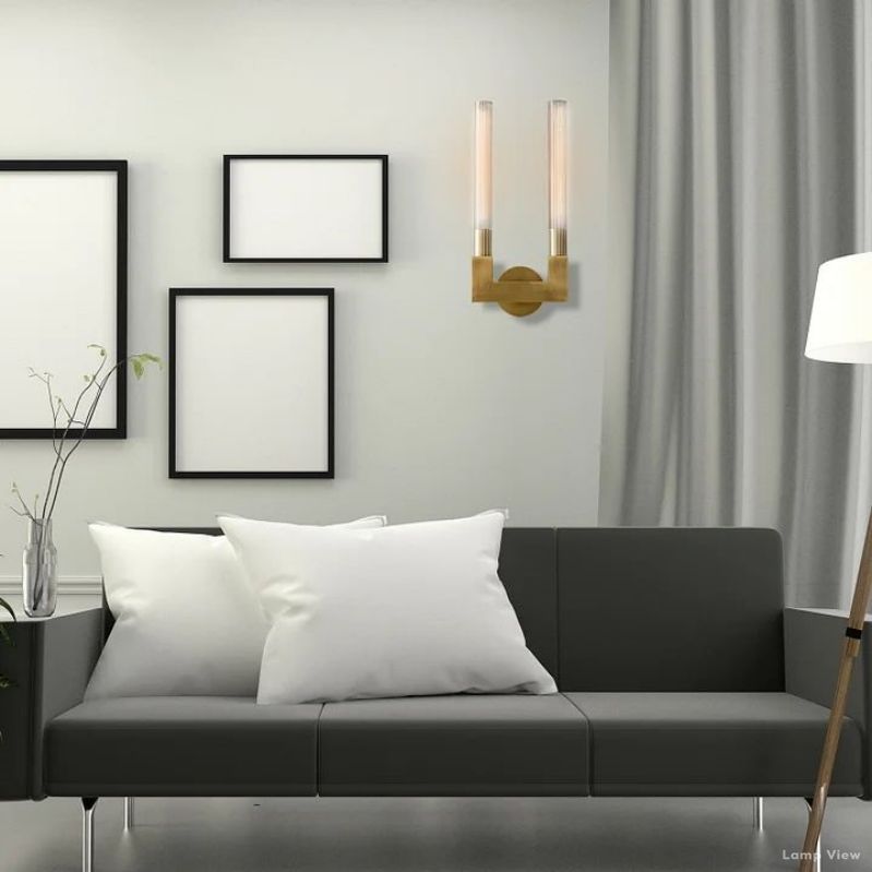Cannele Beaux Arts Double Wall Sconce