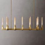 Cannele Beaux Arts Linear Chandelier 55"