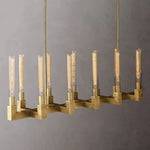 Cannele Beaux Arts Linear Chandelier 55"