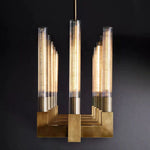 Cannele Beaux Arts Linear Chandelier 67"