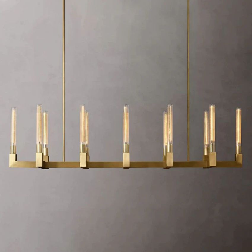 Cannele Linear Chandelier 67"