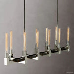 Cannele Beaux Arts Linear Chandelier 67"