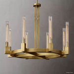 Cannele Beaux Arts Round Chandelier 36"