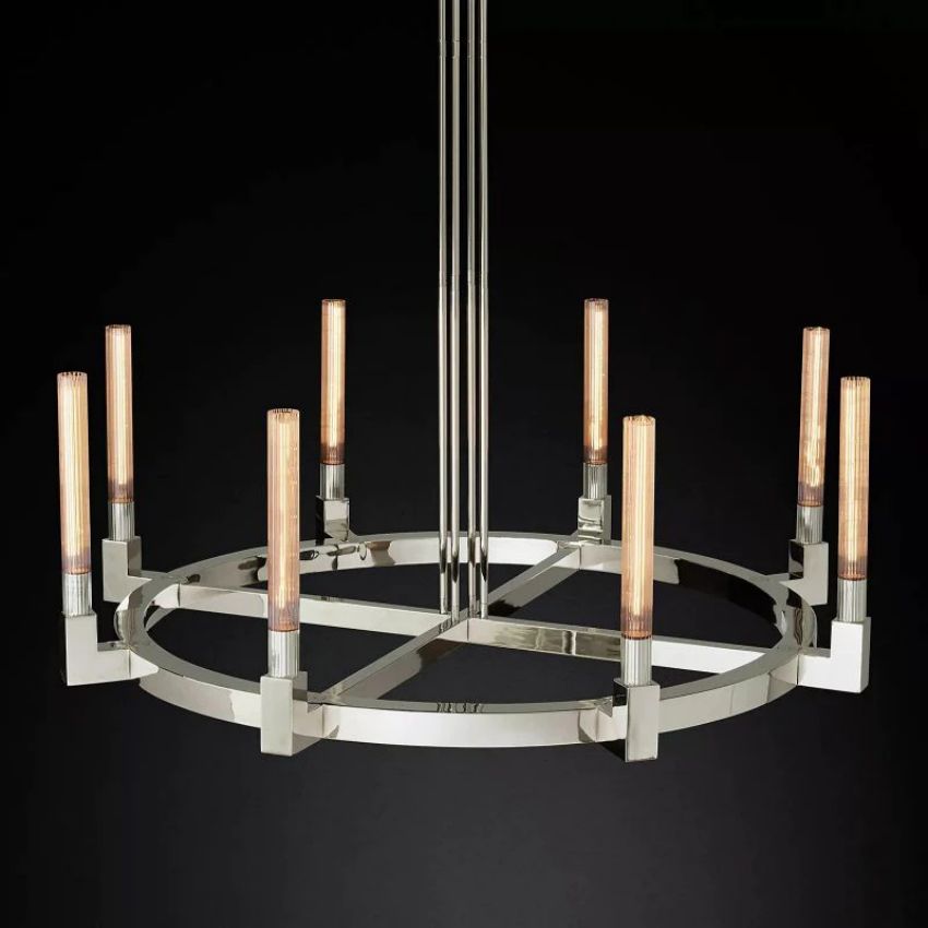 Cannele Round Chandelier 48"