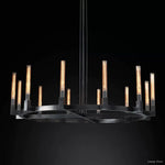 Cannele Beaux Arts Round Chandelier 60"