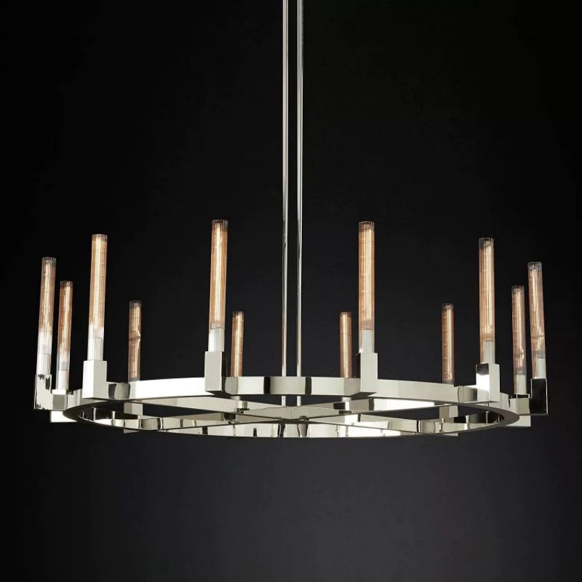 Cannele Round Chandelier 60"
