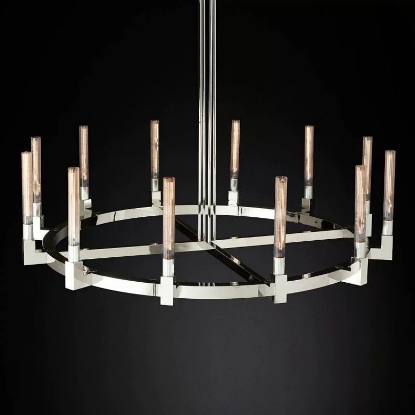 Cannele Round Chandelier 60"