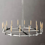 Cannele Beaux Arts Round Chandelier 72"