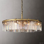 Rhys Aura Prism Round Chandelier 43"