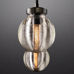 Pearl Shimmering Crystal Rectangle Chandelier 54"