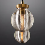 Pearl Shimmering Crystal Rectangle Chandelier 54"