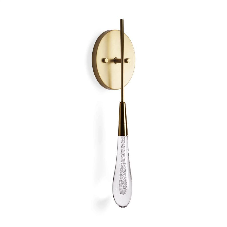 Soltaire Cascading Glass Wall Sconce