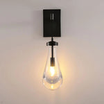 Rain Waterfall Glass Wall Sconce