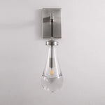 Rain Waterfall Glass Wall Sconce