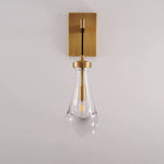 Rain Waterfall Glass Wall Sconce