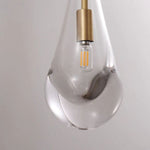 Rain Waterfall Glass Wall Sconce