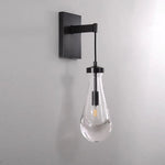 Rain Waterfall Glass Wall Sconce