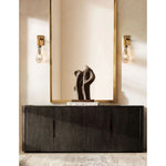 Rain Falling Glass Wall Sconce