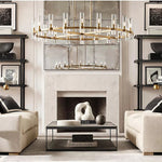 Ravelle Round Chandelier 60" - ebuylight