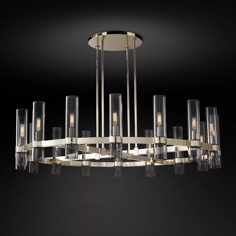 Ravelle Round Chandelier 48" - ebuylight