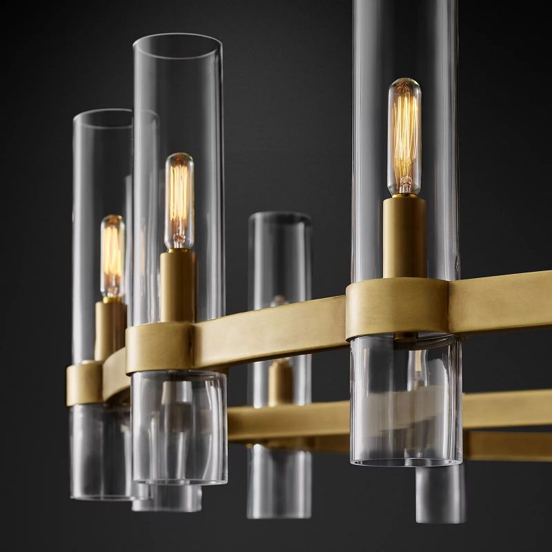 Ravelle Round Chandelier 48" - ebuylight