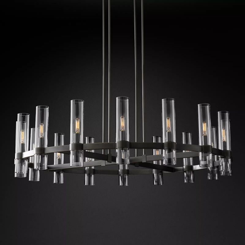 Ravelle Round Chandelier 48" - ebuylight