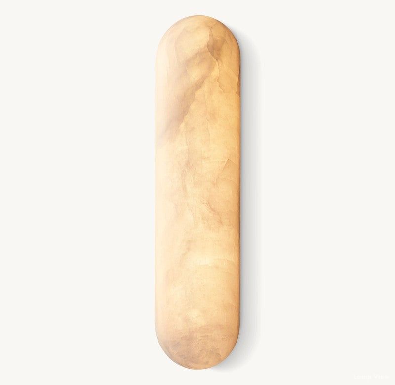 Rivage Lisse Alabaster Wall Sconce