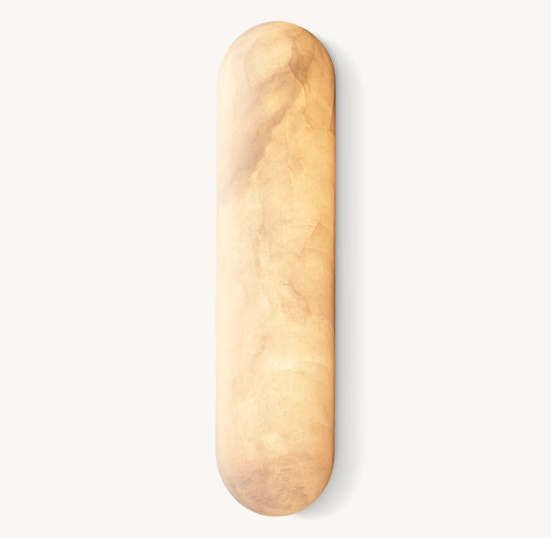 Rivage Lisse Alabaster Wall Sconce