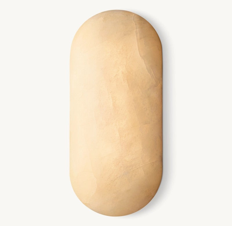 Rivage Lisse Alabaster Wall Sconce