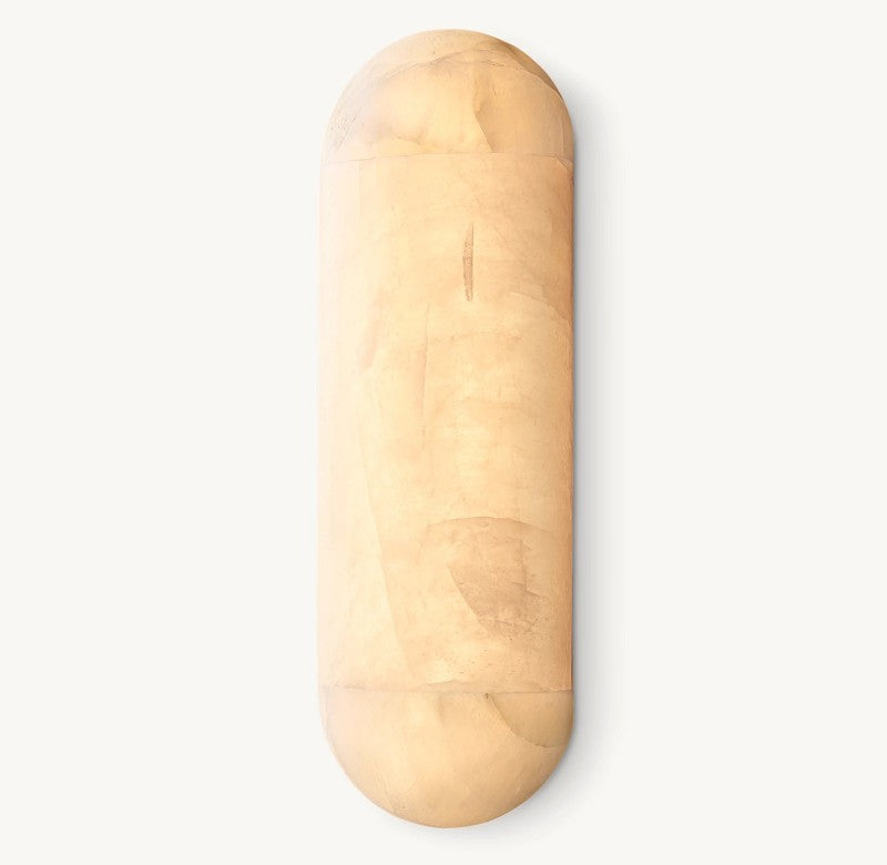 Rivage Lisse Alabaster Wall Sconce