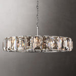 Harlow Chiseled Crystal Round Chandelier 60"