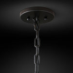 Harlow Chiseled Crystal Round Chandelier 31"