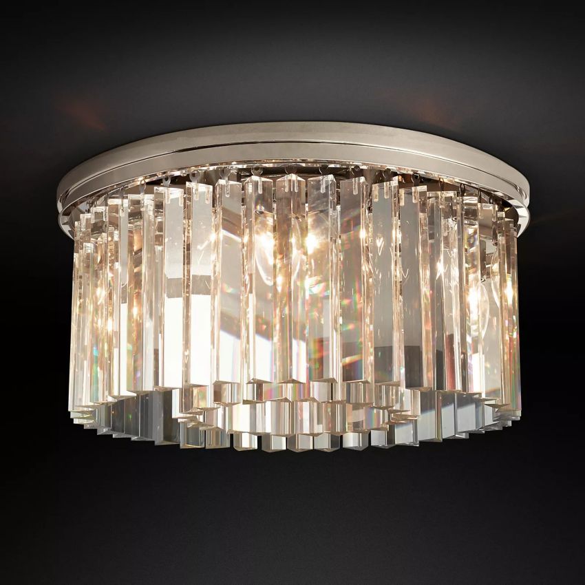 Rhys Aura Prism Flush Mount