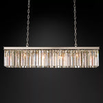 Rhys Aura Prism Linear Chandelier 49"