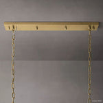 Rhys Aura Prism Linear Chandelier 49"