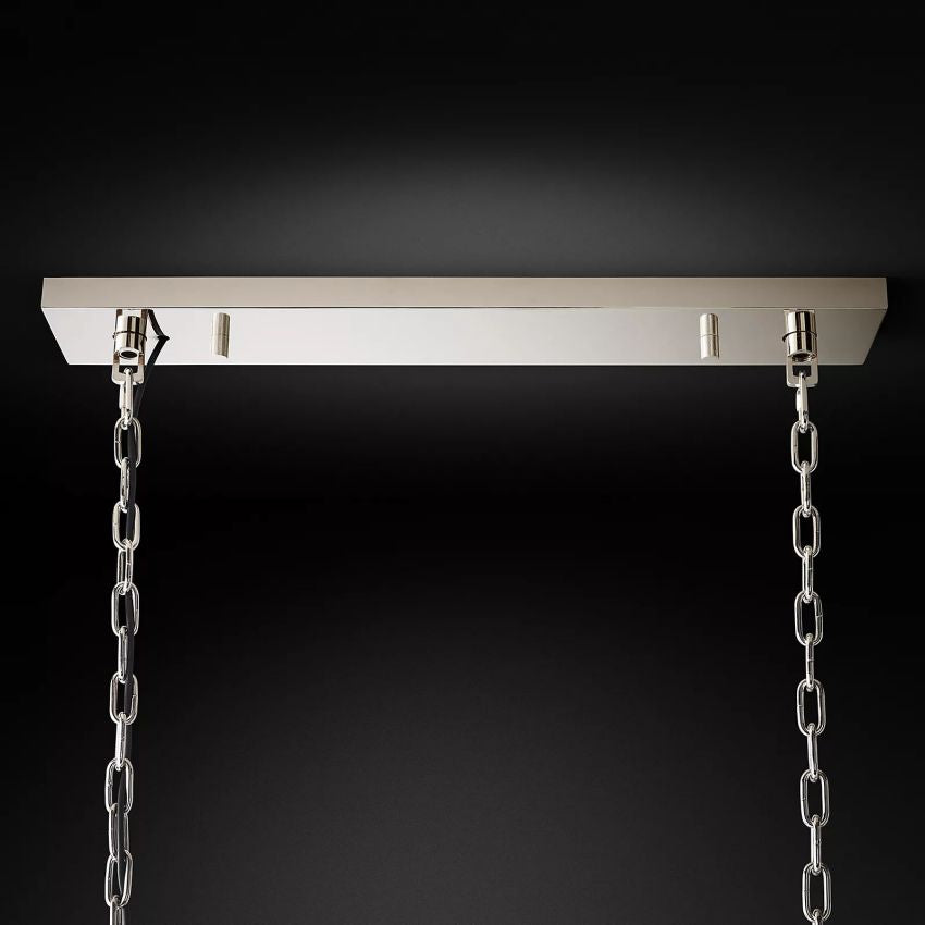 Rhys Aura Prism Linear Chandelier 60"