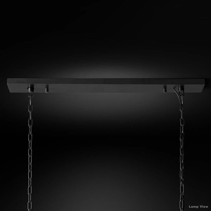 Rhys Aura Prism Linear Chandelier 60"