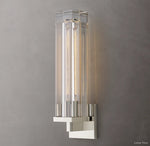 Savile Recessed Crystal Rectangular Wall Sconce