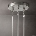Sirene Molded Glass Round Chandelier 65"