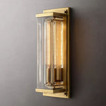 Savile Recessed Crystal Rectangular Wall Sconce