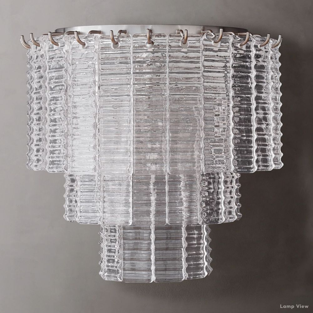 Sirene Molded Glass Wall Sconce