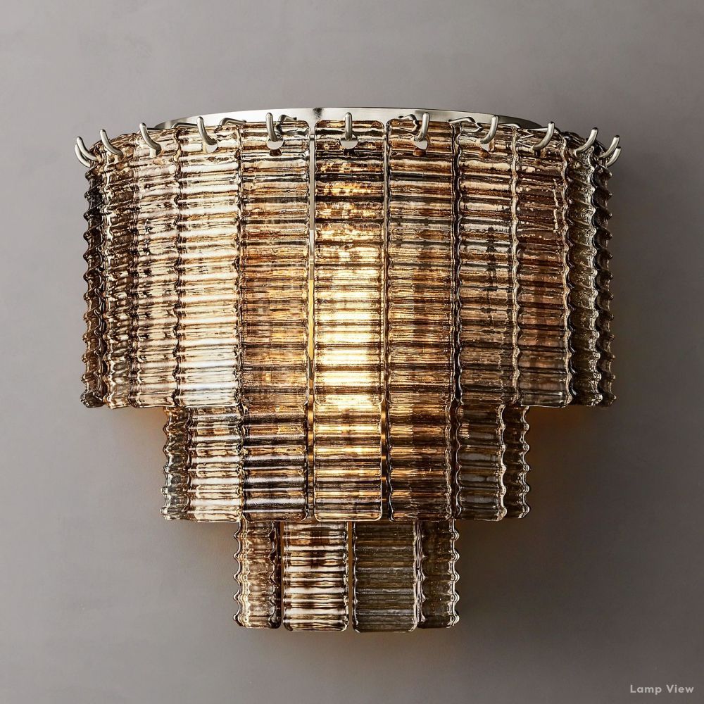 Sirene Molded Glass Wall Sconce