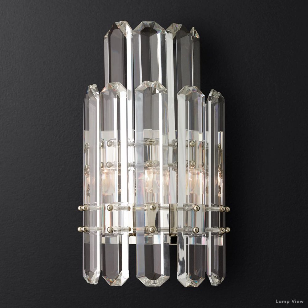 Mirello Pristine Crystal Wall Sconce