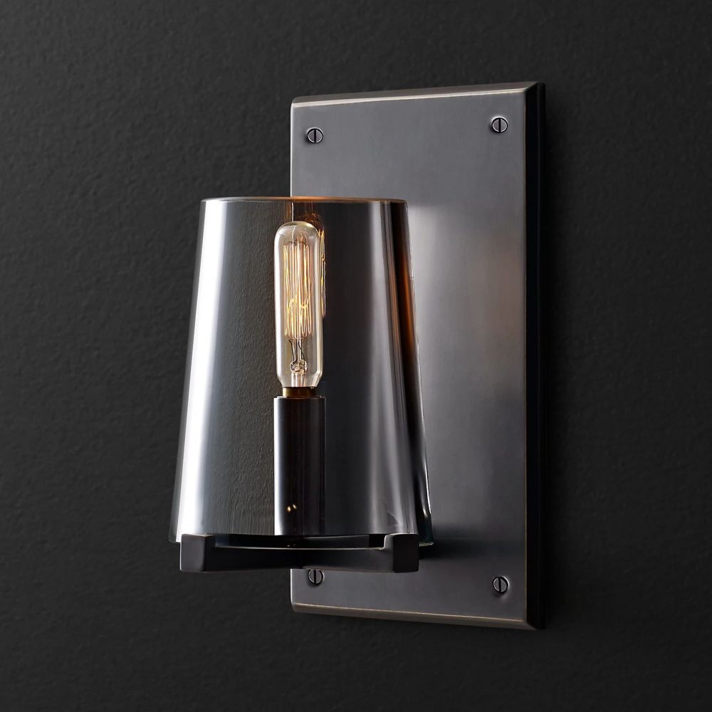 Pauillac Classic Glass Wall Sconce