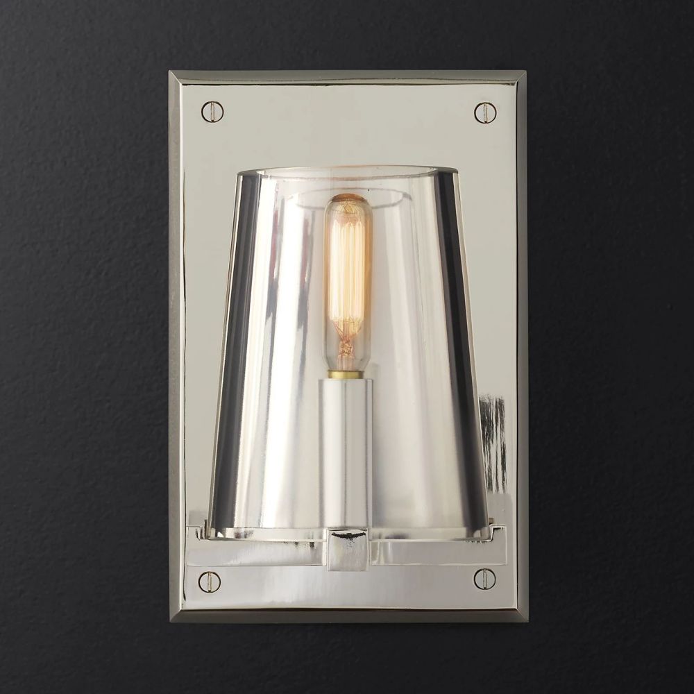 Pauillac Classic Glass Wall Sconce