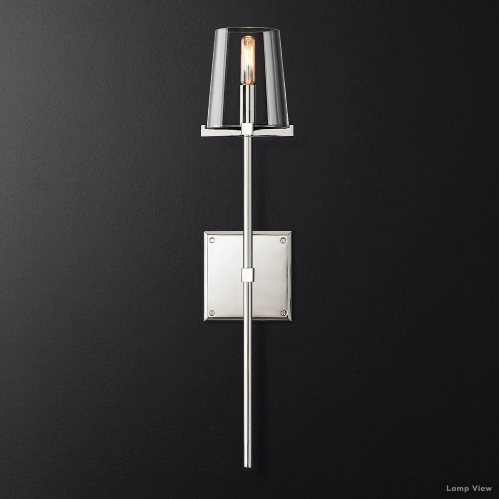 Pauillac Classic Glass Grand Wall Sconce
